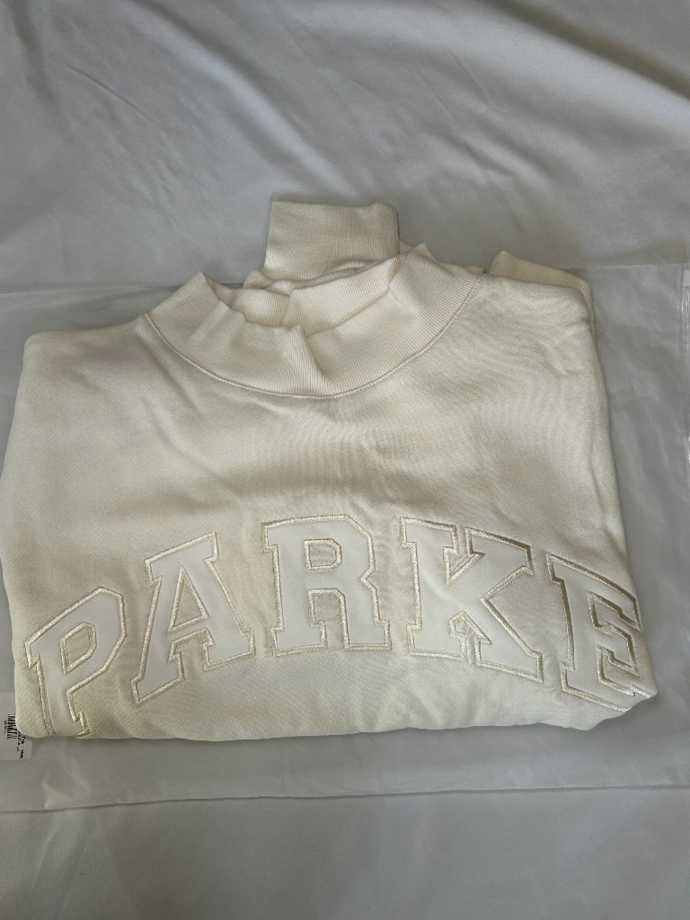 NEW Parke Bridal Heritage Mockneck Sweatshirt - L/XL
